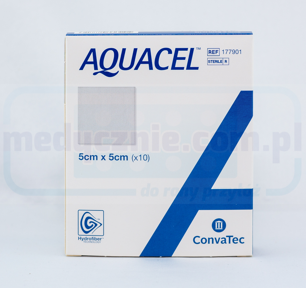 Aquacel 5*5cm opatrunek hydrowłóknisty 1szt