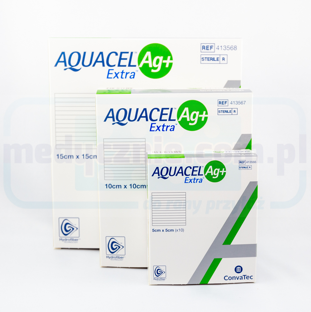 Aquacel Ag Plus Extra 20*30cm opatrunek ze srebrem 1szt