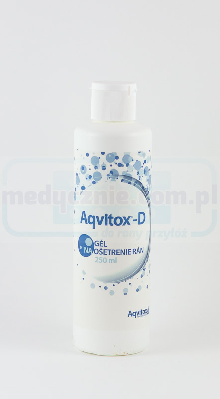 Aqvitox żel 250ml opatrywanie ran