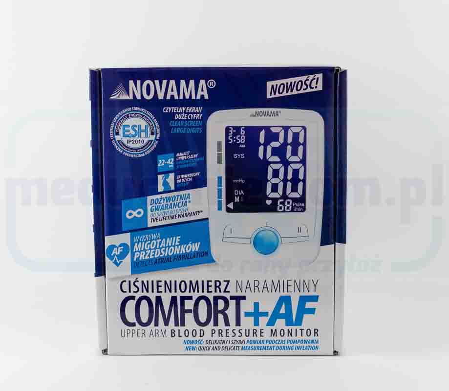 Ciśnieniomierz elektroniczny naramienny NOVAMA COMFORT+ AF...