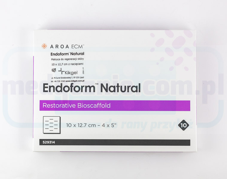 Endoform 10* 12,7cm – naturalna matryca skóry z kolagenem ...