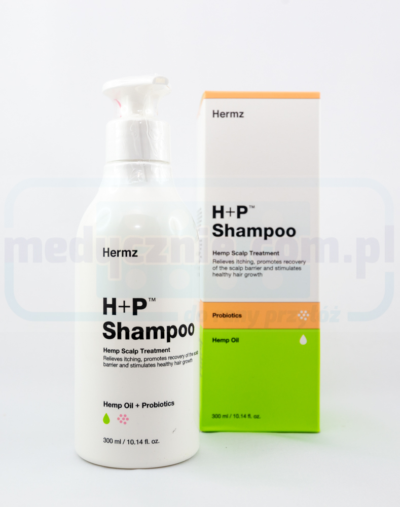 H+P Shampoo 300ml konopny z CBD i probiotykami