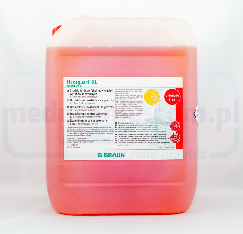 Hexaquart® XL 5L dezynfekcja dużych powierzchni koncentrat
