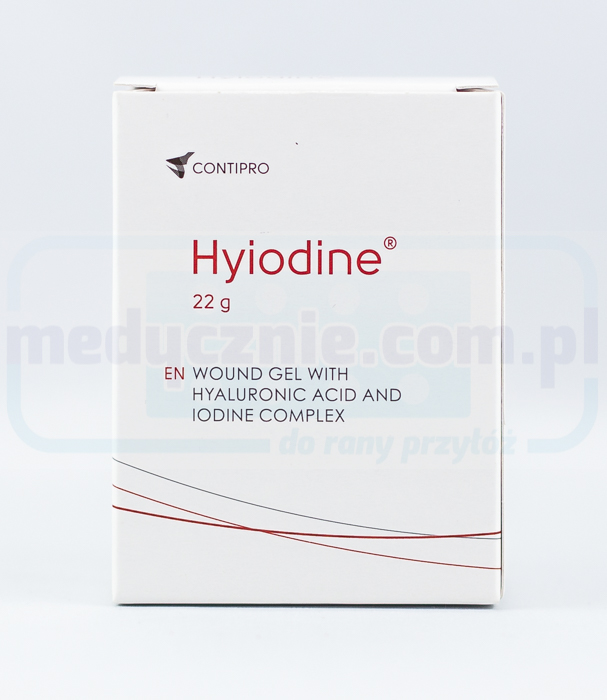 Hyiodine 22g kompleks jodu z kwasem hialuronowym