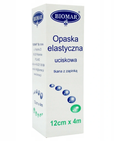 Opaska elastyczna 4 m*12cm 1szt