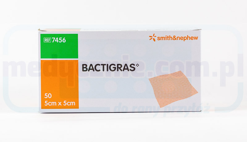 Bactigras 5*5cm opatrunek parafinowy 1szt