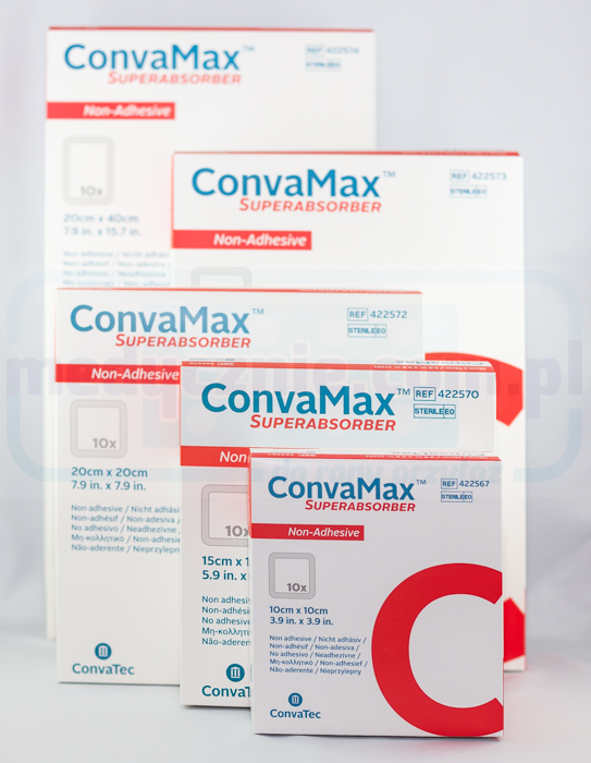 ConvaMax™ SUPERABSORBER 10* 10cm Non Adhesive 1szt