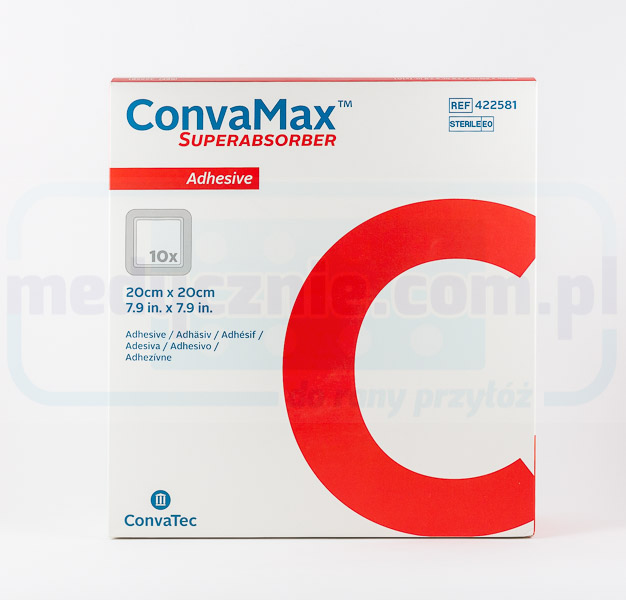 ConvaMax™ SUPERABSORBER 20* 20cm Adhesive 1szt