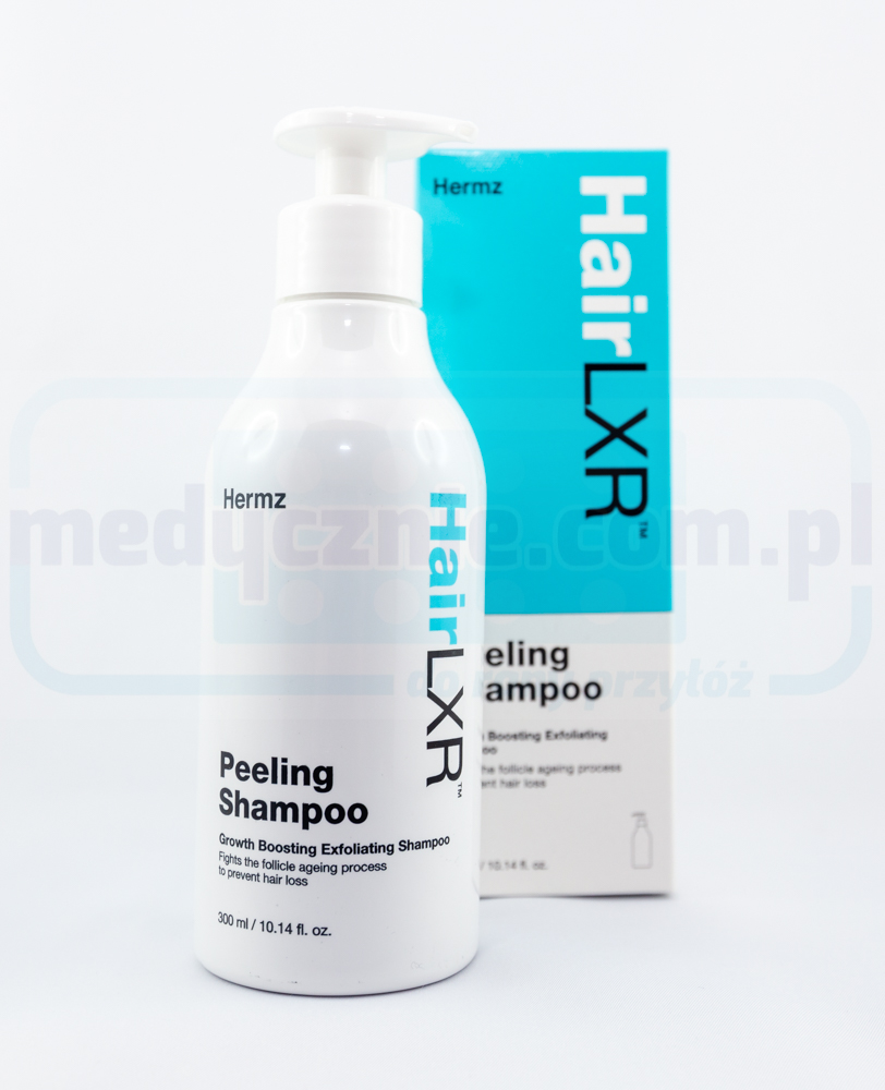 HairLXR Peeling Shampoo 300ml profesjonalny szampon peelin...