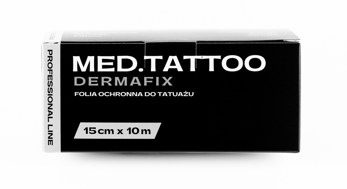 MED.TATTOO DERMAFIX 15cm* 10m folia ochronna do tatuażu
