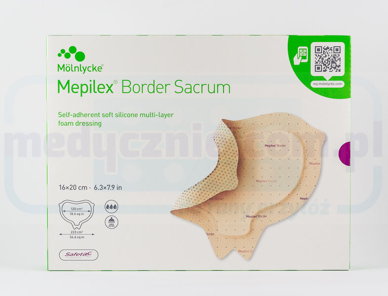 Mepilex Border Sacrum 16cm* 20cm 1szt