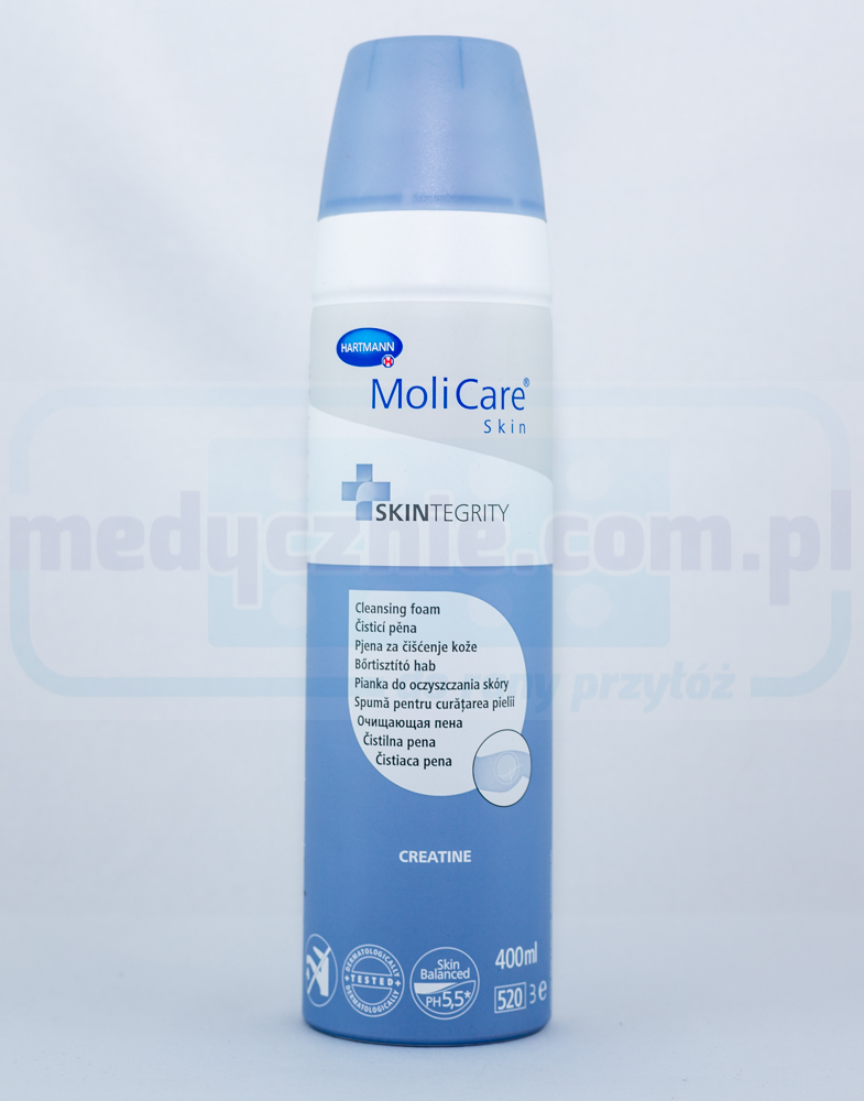 MoliCare Skin 400ml pianka oczyszczająca do skóry