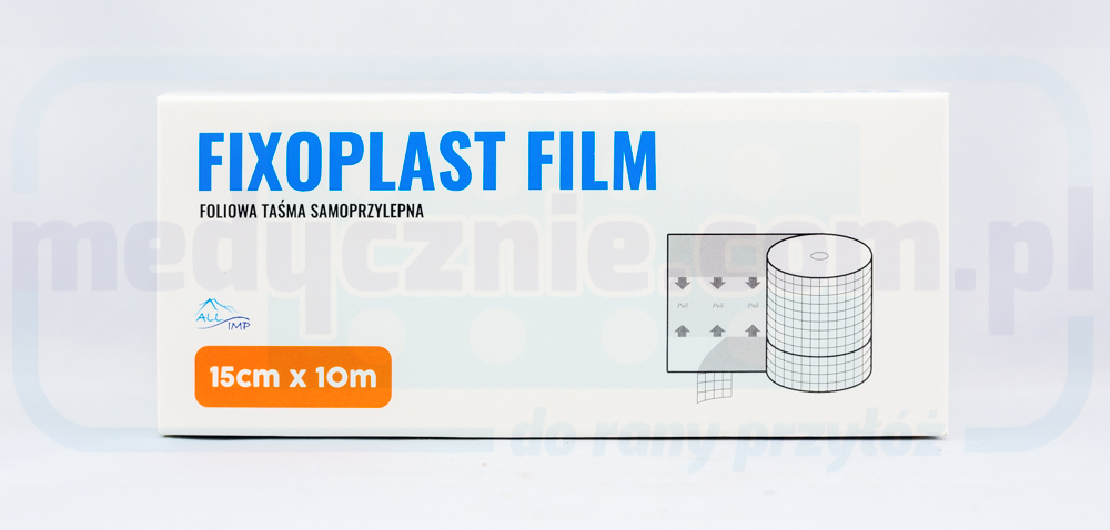 Plaster Fixoplast Film 15cm*10m opatrunek foliowy 1szt