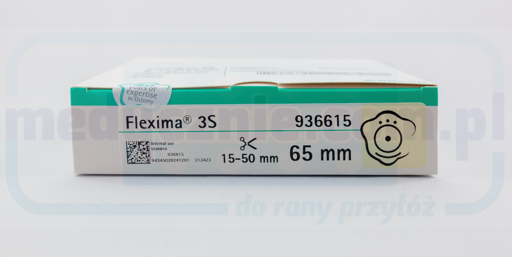 Płytki do worków stomijnych FLEXIMA 3S Ø 65mm (nr 936615)
