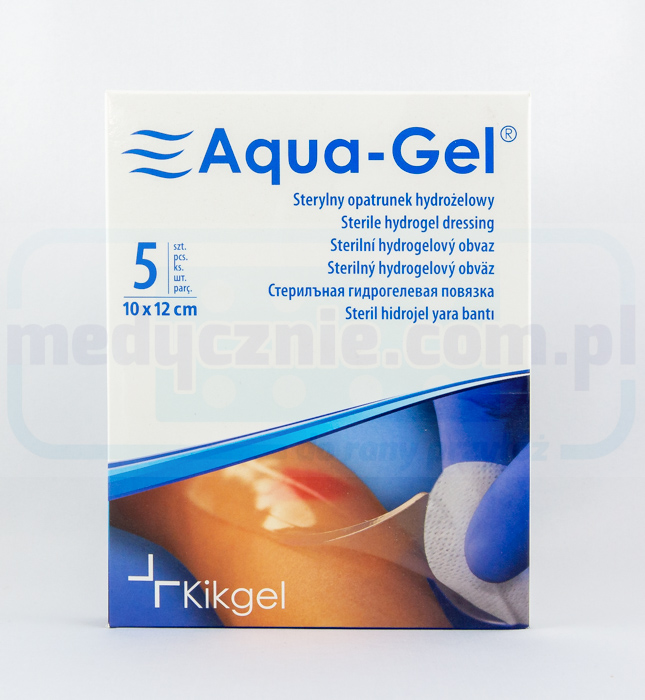 Aqua-Gel 10*12cm opatrunek hydrożelowy 1szt