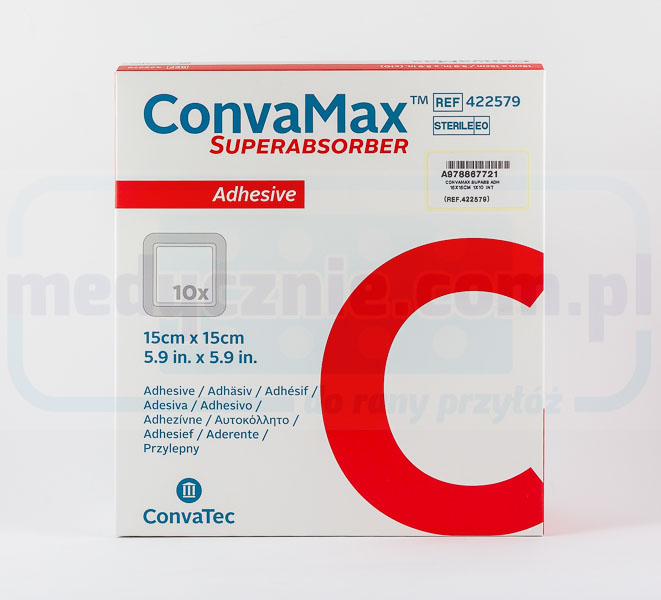 ConvaMax™ SUPERABSORBER 15* 15cm Adhesive 1szt
