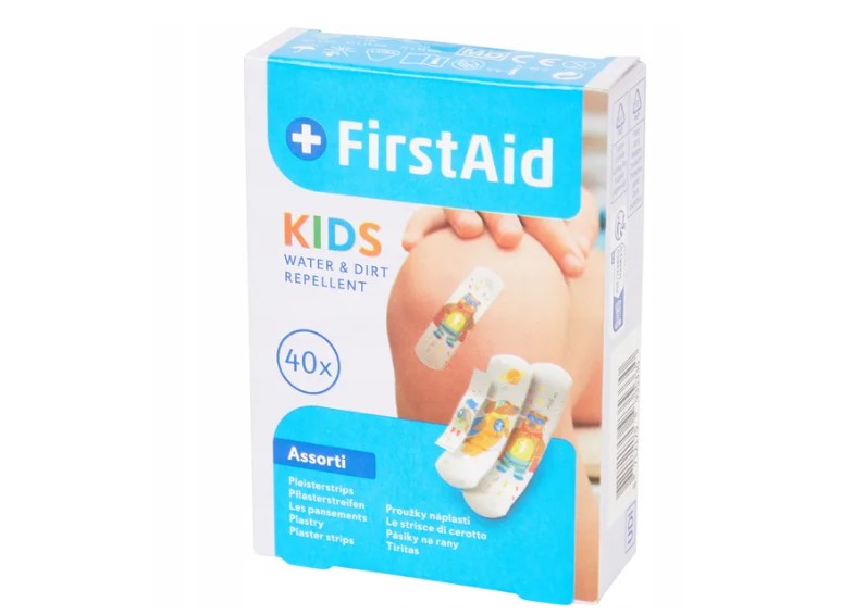 Plaster zestaw dla dzieci FIRST AID Kids 40 szt.