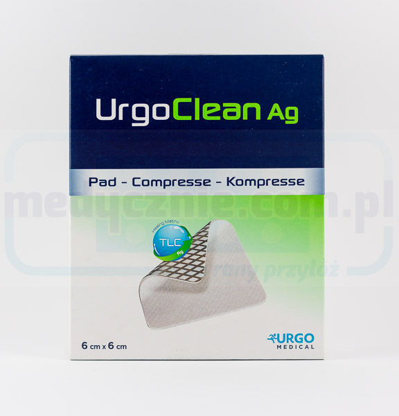 UrgoClean AG 6×6 cm 1szt