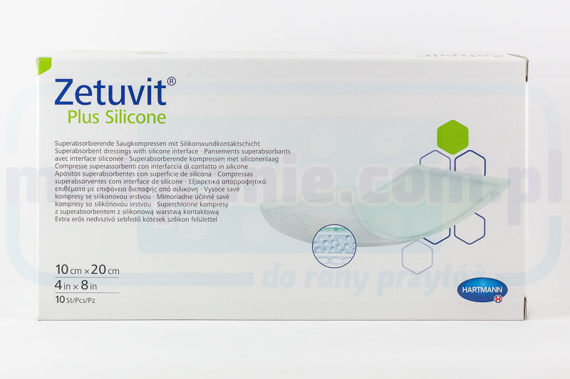 Zetuvit Plus Silicone 10*20cm 1szt