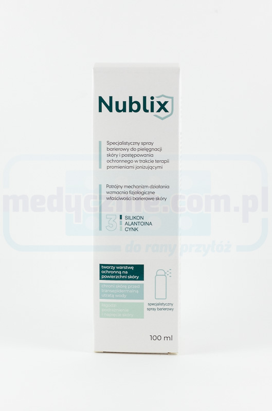 Nublix spray 100ml do pielęgnacji skóry w trakcie terapii ...