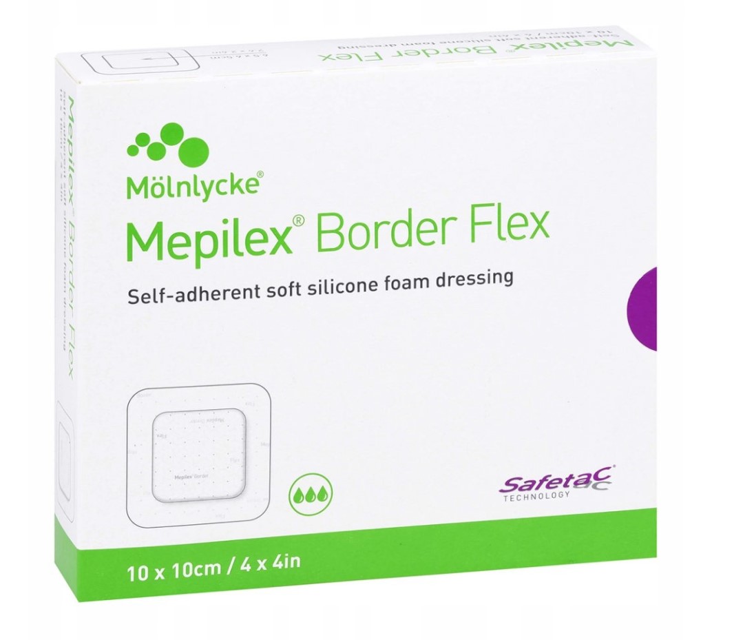 Mepilex Border Flex 10cm* 10cm 1szt