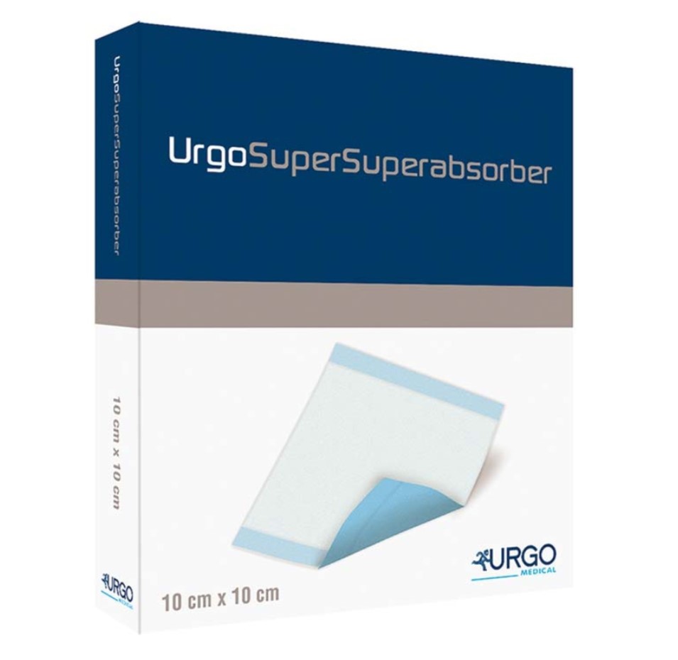 UrgoSuperSuperabsorber 10x10cm 1szt