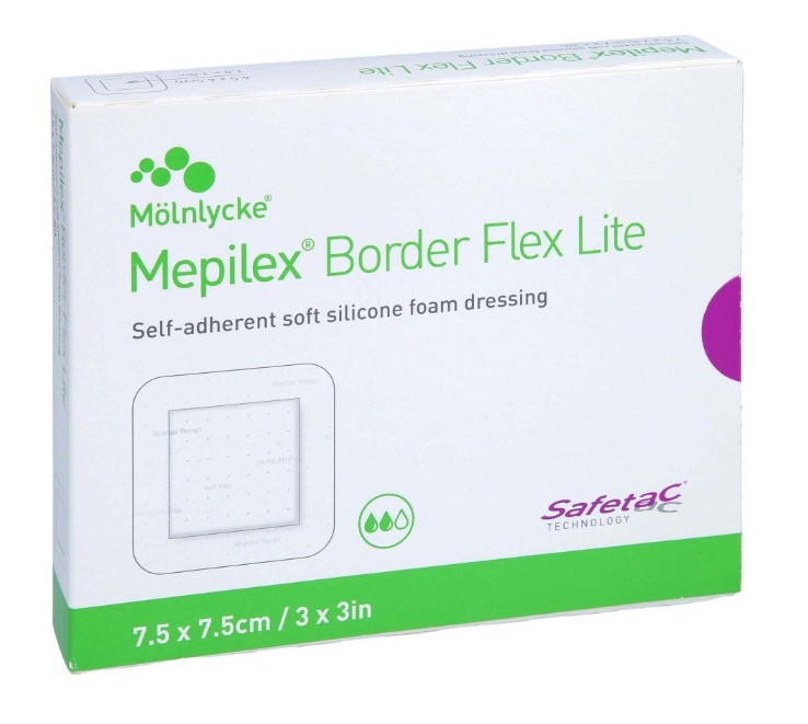 Mepilex Border Flex Lite 7,5cm* 7,5cm 1szt