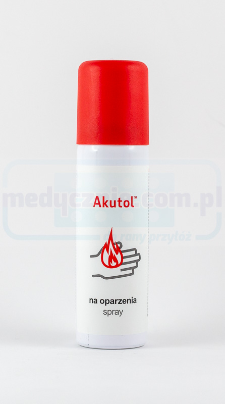 Akutol 50ml opatrunek w aerozolu na oparzenia