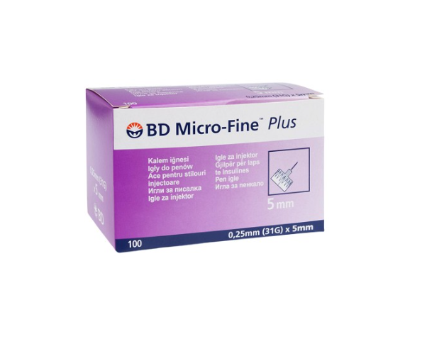 Igła do Pena MICRO – FINE BD 31G 0,25x5mm 100szt