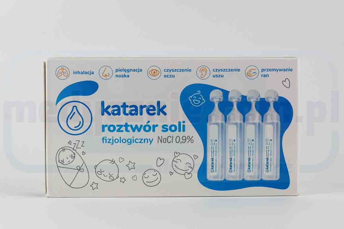 Katarek ampułki – sól NaCl 10x5ml