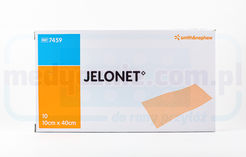 Jelonet 10cm x 40cm 1szt opatrunek parafinowy z gazy