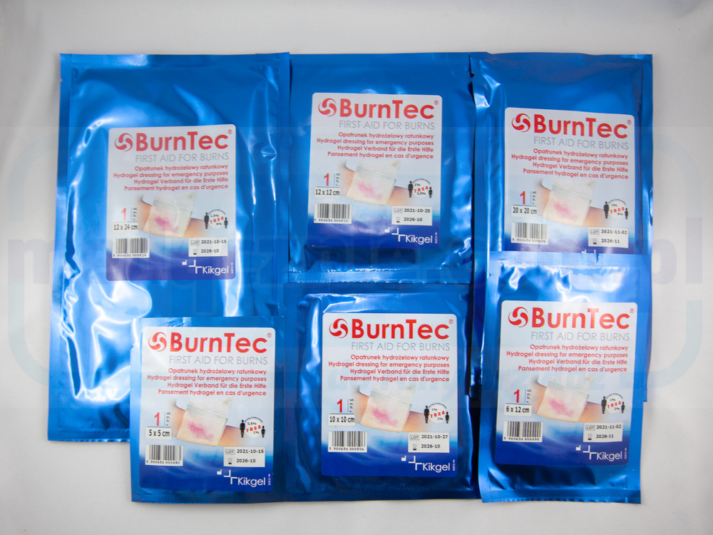 BurnTec 10x10cm opatrunek hydrożelowy 1szt