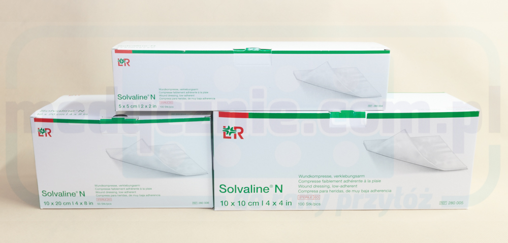 Solvaline N 10*20cm opatrunek jałowy 1szt