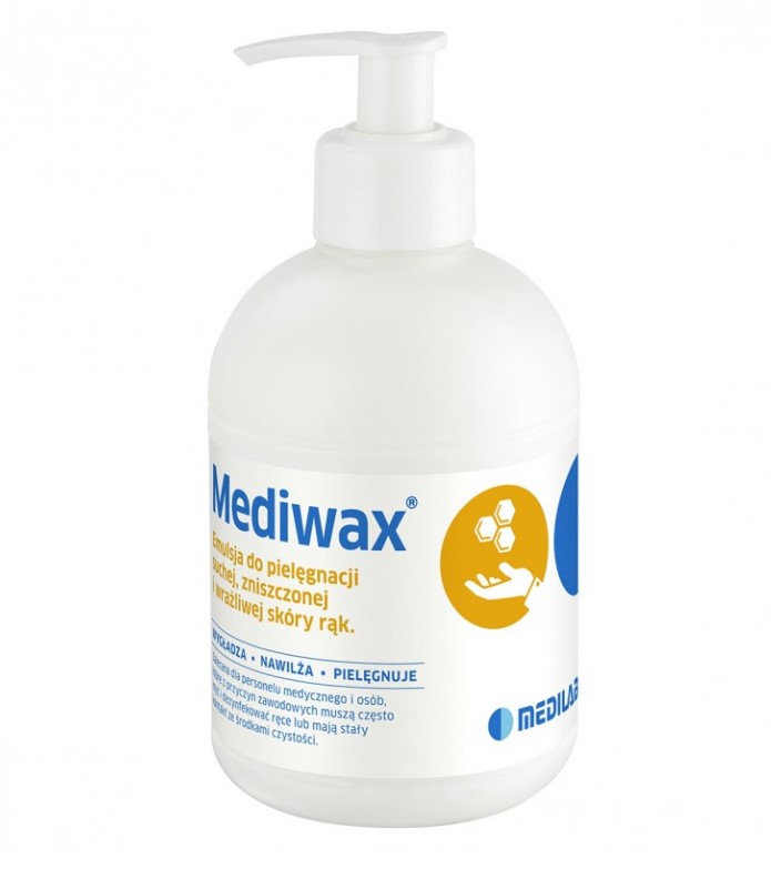 Mediwax 330ml z pompką emulsja na bazie wosku pszczelego