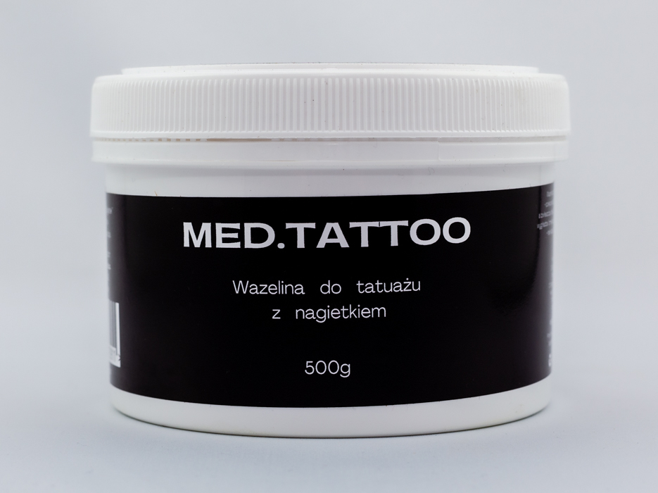 MED.TATTOO WHILE TATTOOING – wazelina z nagietkiem 500g