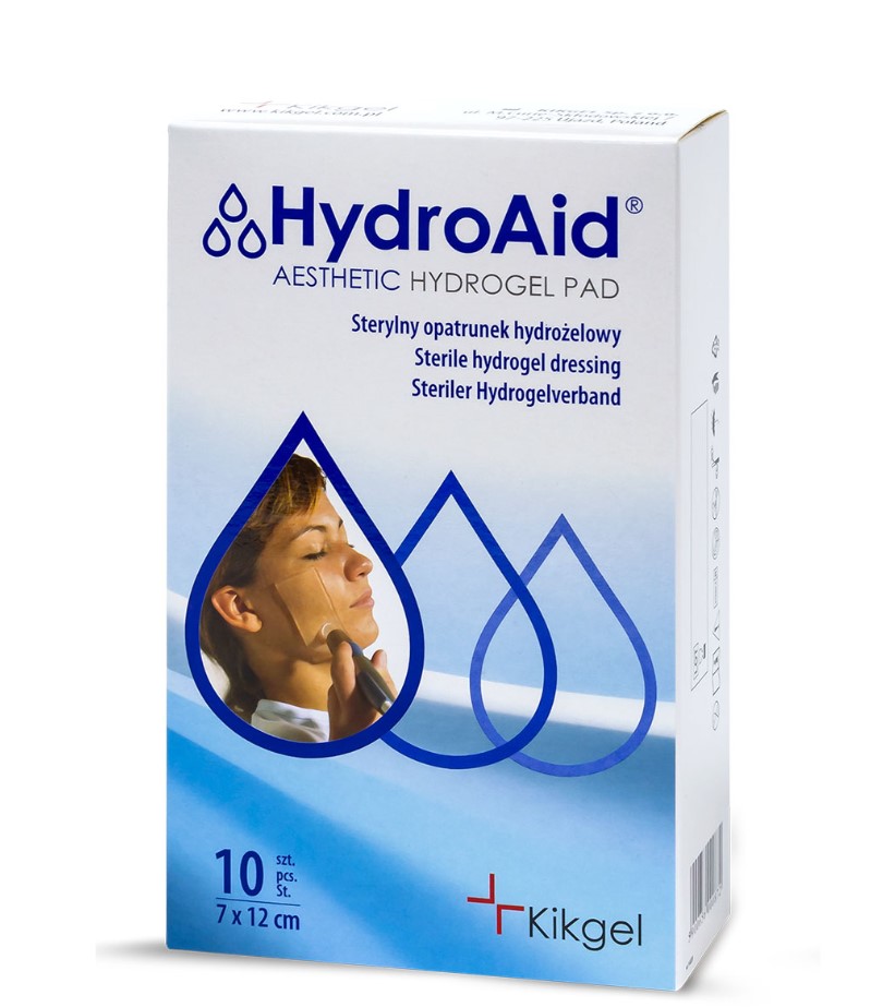 HydroAid 7* 12cm 1szt sterylny opatrunek hydrożelowy