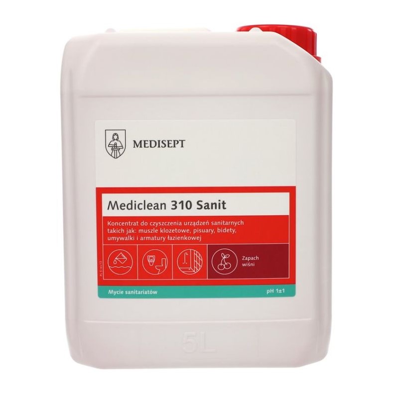 Mediclean 5L 310 Sanit wiśnia