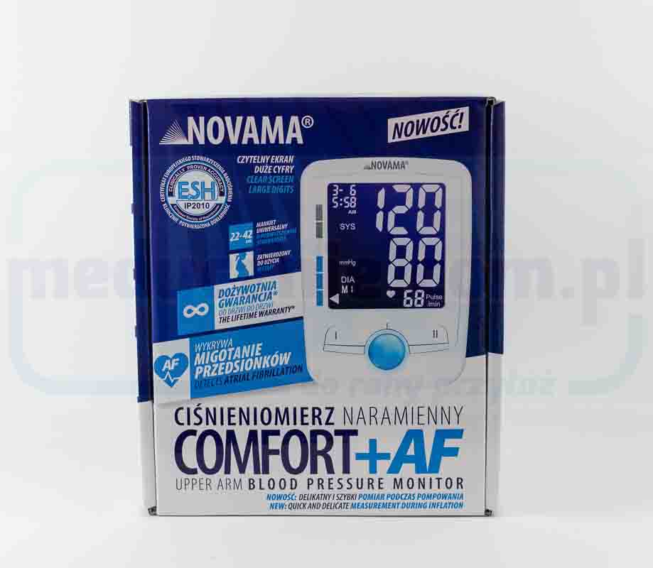 Ciśnieniomierz elektroniczny z zasilaczem NOVAMA COMFORT+ ...