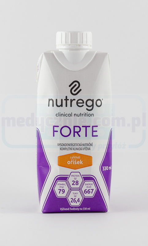 Nutrego Forte 330 ml Orzechowy wysokokaloryczna, wysokobia...