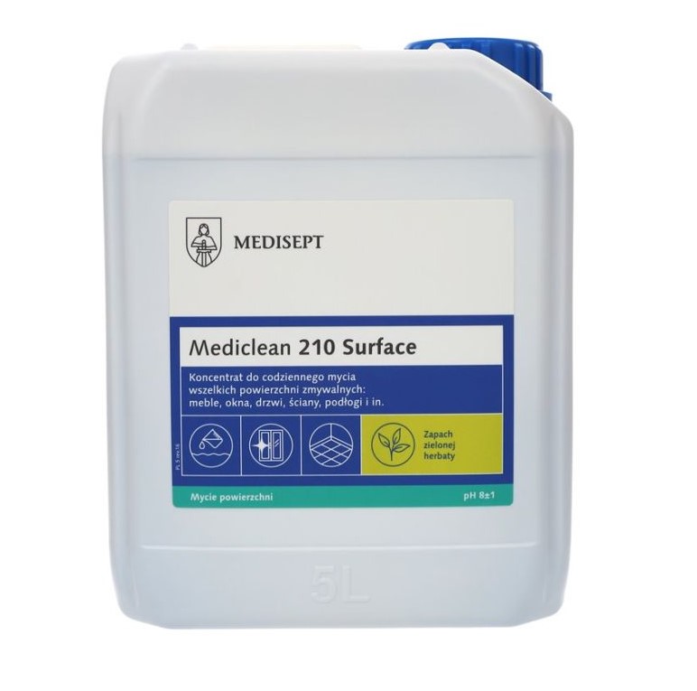 Mediclean 5L 210 Surface zielona herbata