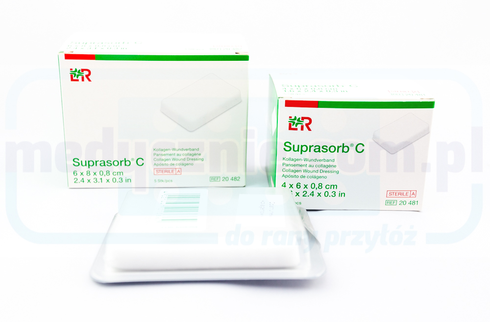 Suprasorb C 4x6x0,8cm 1szt