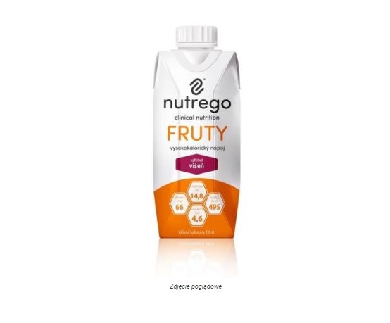 Nutrego Fruty 330 ml Wiśniowy uzupełnienie diety