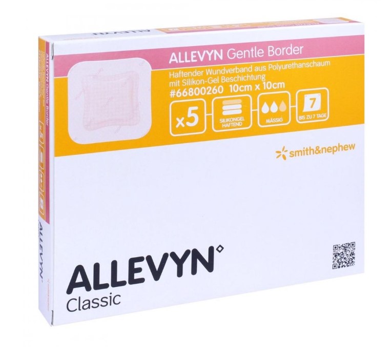 Allevyn Gentle Border 10* 10 1szt