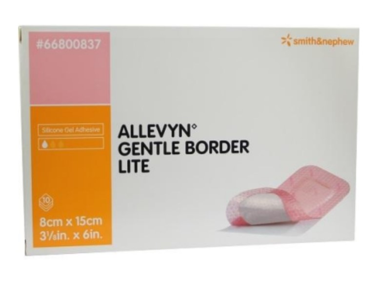 Allevyn Gentle Border Lite 8* 15cm 1szt