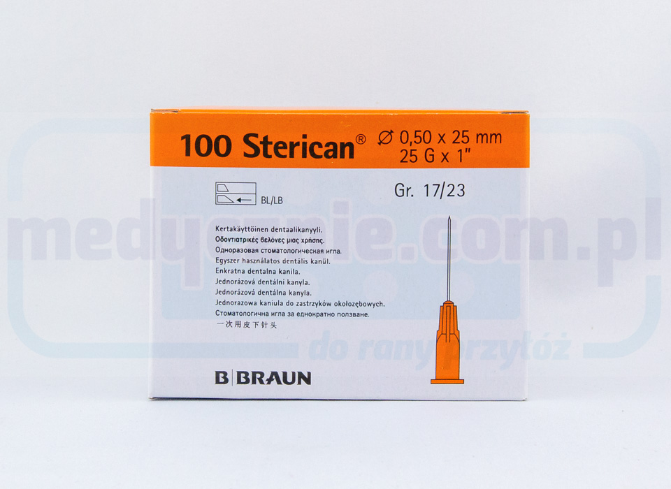 Igła j.u. Sterican G20 0,9*70mm x2 3/4 100szt