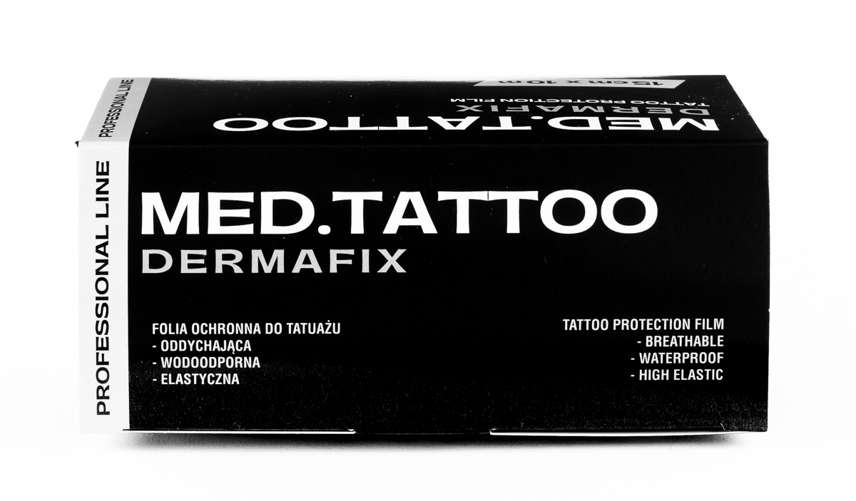 MED.TATTOO DERMAFIX 10cm* 10m folia ochronna do tatuażu