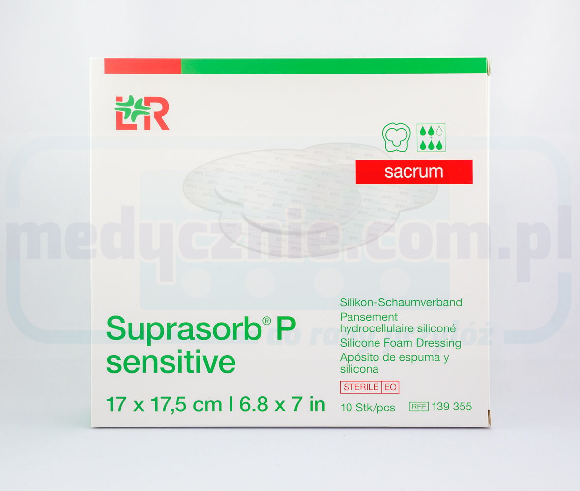 Suprasorb P sensitive 17*17,5 cm sacrum 1szt