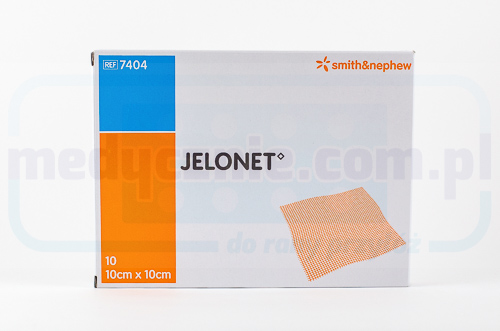 Jelonet 10cm x 10cm 1szt opatrunek parafinowy z gazy