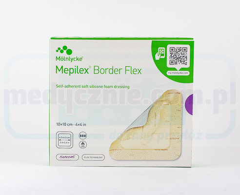 Mepilex Border Flex 10cm* 10cm 1szt