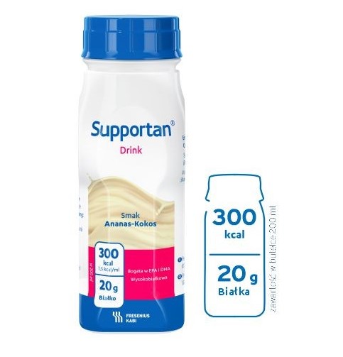 Fresubin Supportan DRINK 200ml ananas-kokos